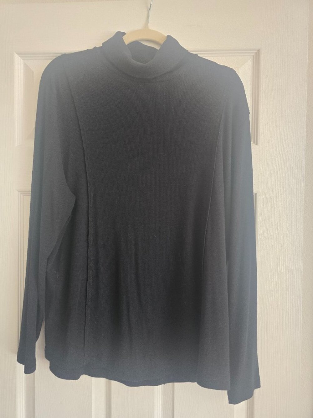 Soft Surroundings Black Turtleneck Sweater 3X